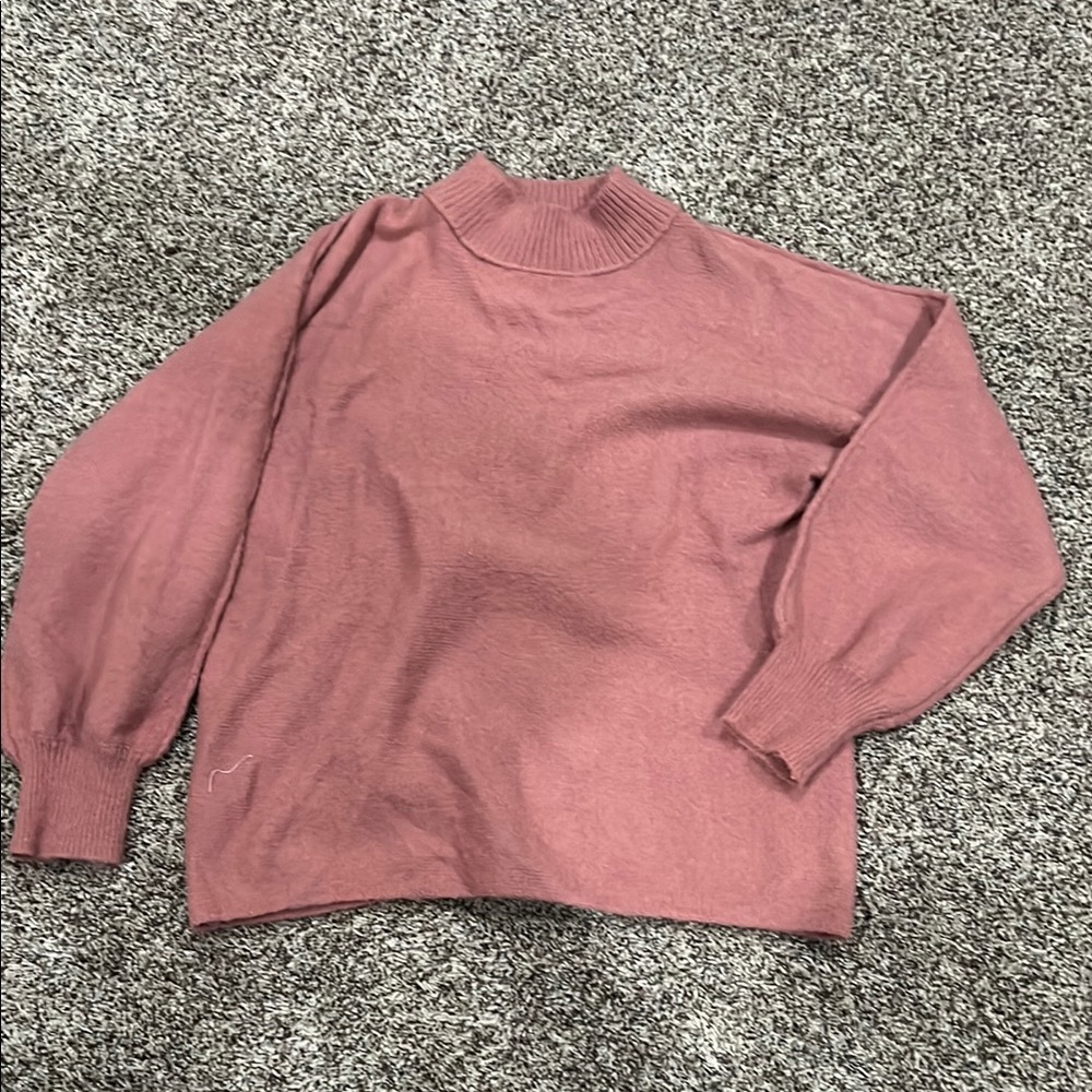 Cozy Pink Sweater